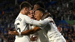0-1: Un gol de Mbappé da los tres puntos en Getafe