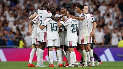 Diez goles en tres partidos de Liga