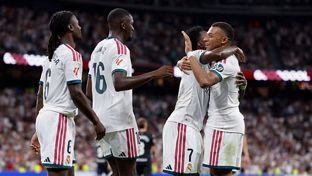 4-1: El Madrid golea con un ‘hat-trick’ de Mbappé 
