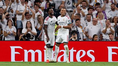Mbappé's three great goals against Real Sociedad