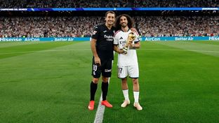 Homenaje a los campeones del mundo