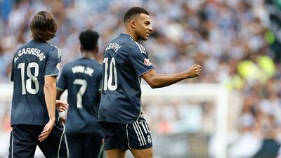 El 0-1 en Anoeta: Mbappé recupera, se va en carrera y no perdona 