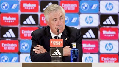 Ancelotti: “Sacamos tres puntos y llegamos al parón con buenas sensaciones”