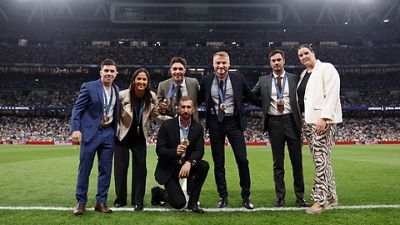 Tribute to Olympic medallists