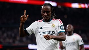 This is how Diomande's first goal for Madrid came about