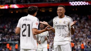 Así cerró el triunfo Mbappé tras una pared con Brahim