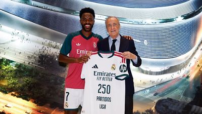 Vini Jr.: 250 jogos de LaLiga como madridista