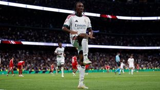 Diomandé cerró la goleada por la escuadra 