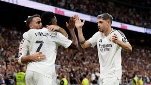 2-0: O Madrid vence o Villarreal com dois grandes gols de Valverde e Vini Jr.