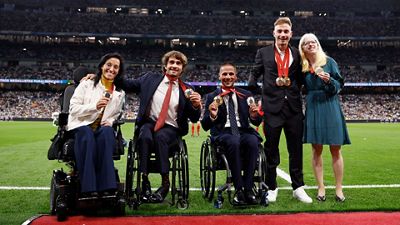 Emotivo homenaje a los medallistas paralímpicos