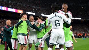 1-2: El Madrid gana el Clásico con un doblete de Mbappé
