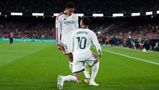 El gol 100 de Mbappé: una obra de arte del Madrid en el Camp Nou