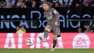 Modrić es el jugador más veterano que disputa un partido oficial en la historia del Real Madrid