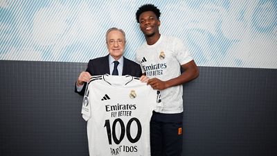 Tchouameni, 100 partidos con el Real Madrid: "Es un sueño, un sentimiento increíble"