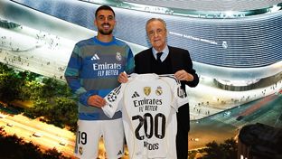Ceballos, 200 partidos con el Real Madrid