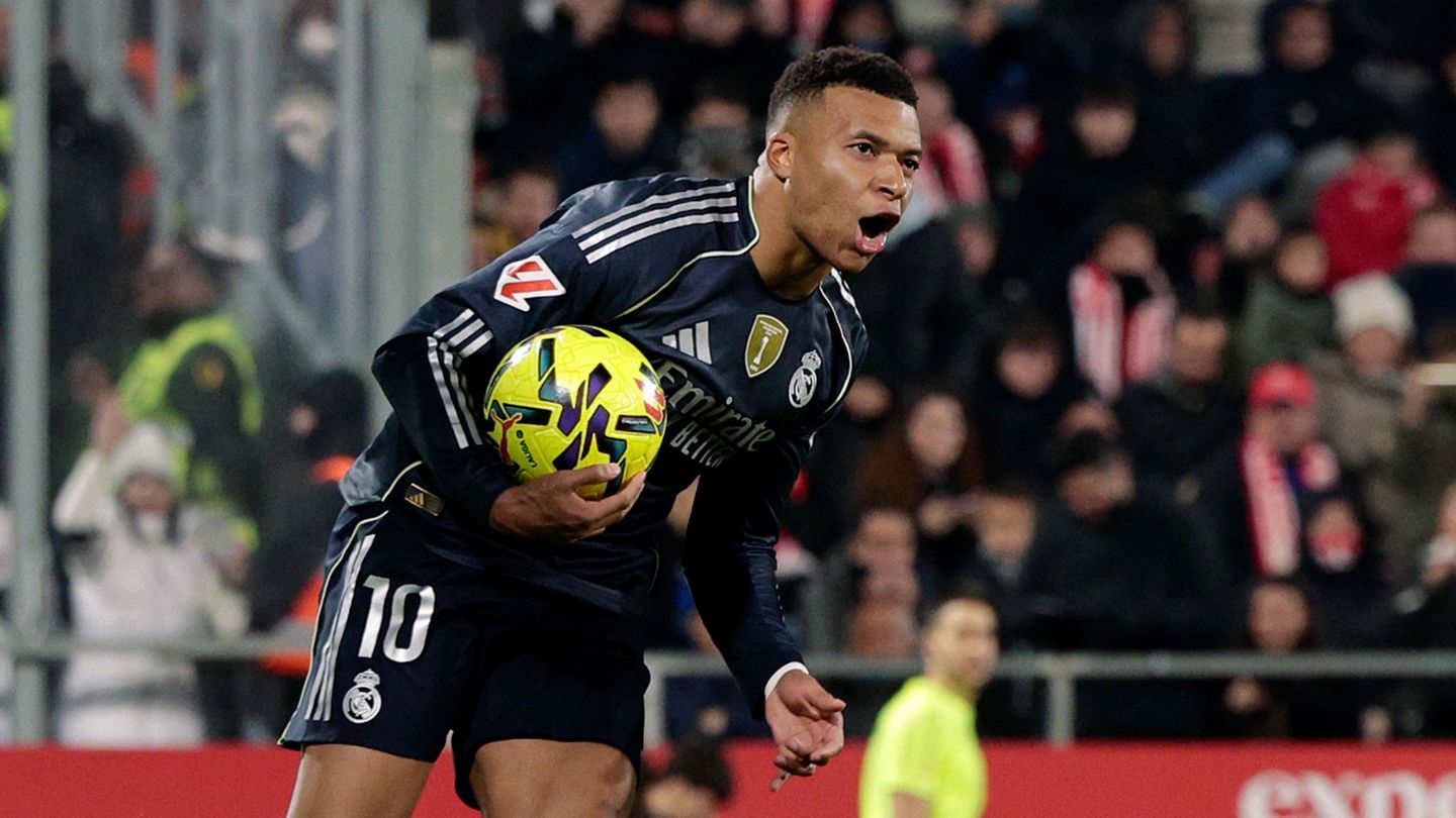 Kylian Mbappe selamatkan Real Madrid dari kekalahan atas Girona