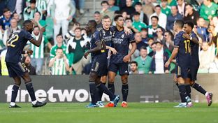 1-1: El Real Madrid empata en el Benito Villamarín 
