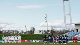 Minuto de silencio en el Alfredo Di Stéfano por Manolín Bueno