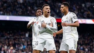 Once inicial del Real Madrid frente al Alavés