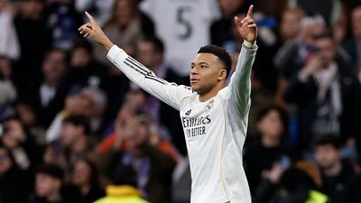 Mbappé: 50 goles en 53 partidos de Liga