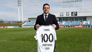 Toril: 100 partidos en Liga con el Real Madrid