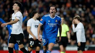 El 0-1: Carreras arranca en la izquierda y define con la derecha