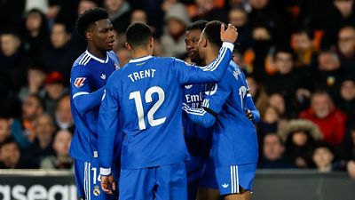 El Real Madrid es el equipo que ha sumado más puntos a domicilio en la Liga