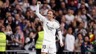 Modrić: "Ha sido un gol bonito, siempre es especial marcar en el Bernabéu"