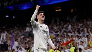 Valverde ha participado en 16 goles en 2026