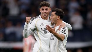 Once inicial del Real Madrid frente al Espanyol