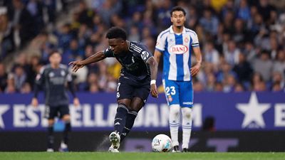 The two great goals by Vinicius Jr. against Espanyol