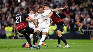 Mbappé's neat finish takes him to the 40-goal mark