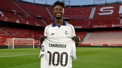 Camavinga, 100 victorias en Liga: "Tenemos que ganar todo la próxima temporada"