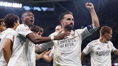 Victory at the Bernabéu in the farewell to Carvajal and Alaba