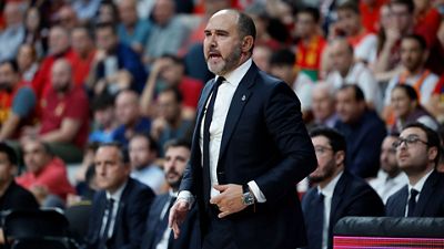 Chus Mateo: “Winning by so many points against UCAM Murcia on their court is not easy”