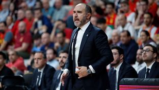 Chus Mateo: “Winning by so many points against UCAM Murcia on their court is not easy”