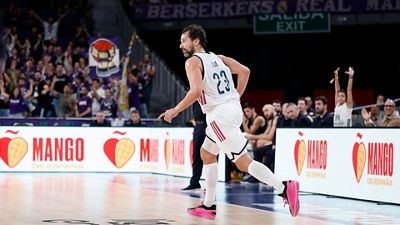 Llull supera los 7.000 puntos como madridista en su partido 700 en la Liga Endesa 