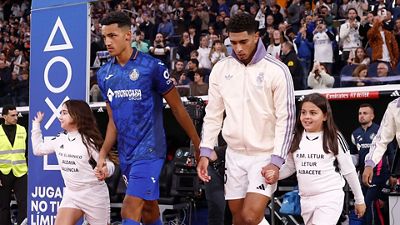 Real Madrid pays tribute to the madridista supporter clubs in Valencia and Letur affected by the DANA