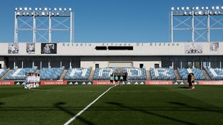 Minuto de silencio en el Alfredo Di Stéfano