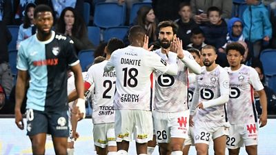 0-3: Triunfo del Lille antes de recibir al Real Madrid