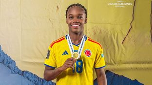 3-4: Linda Caicedo gana con Colombia la Liga de Naciones de la Conmebol