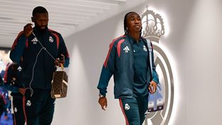 This was Real Madrid's arrival at the Bernabéu