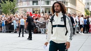 Así fue la llegada del Real Madrid a Alemania