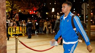 Así fue la llegada del Real Madrid a Bilbao