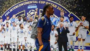 Real Madrid's arrival at the Santiago Bernabéu
