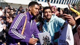 Así fue la llegada del Real Madrid a Castellón