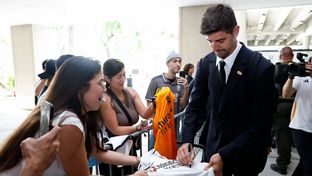 Así fue la llegada del Real Madrid a Florida