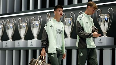 Así fue la llegada del Real Madrid al Bernabéu