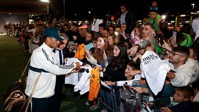 Grande réception pour le Real Madrid à Santander