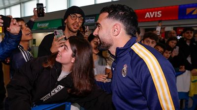 Así fue la llegada del Real Madrid a Vigo